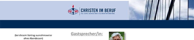 Christen im Beruf "Maria Prean"